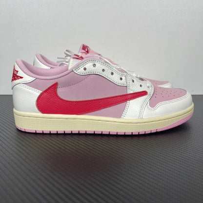 Air Jordan 1 Retro Low OG SP Travis Scott Sail Tropical Pink