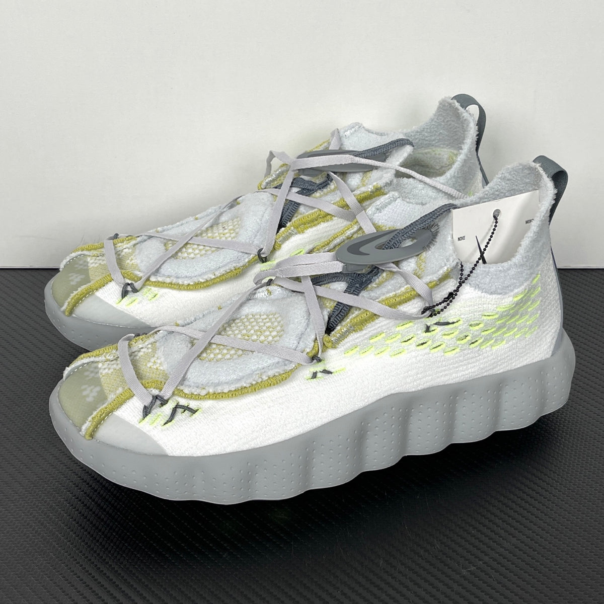 Nike Mind 002 Flyknit Wolf Grey and Pure Platinum