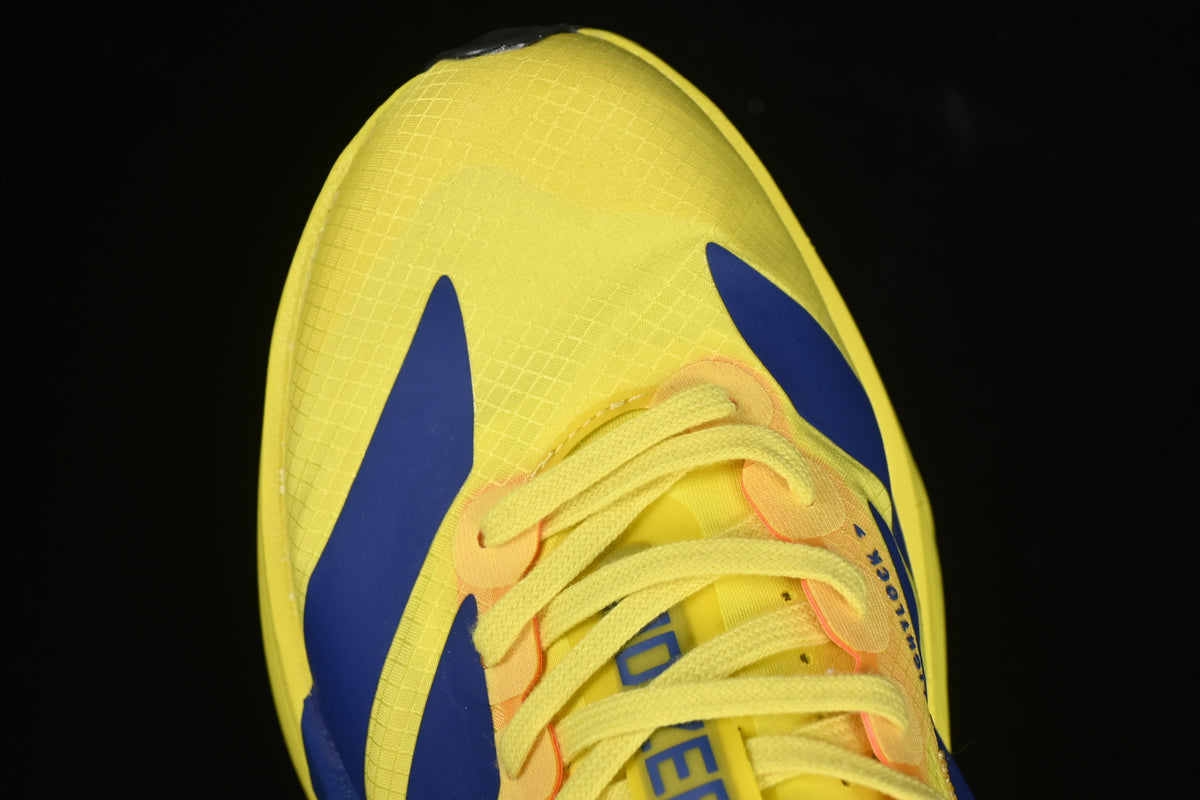 Adizero Adios Pro 4 Yellow Navy