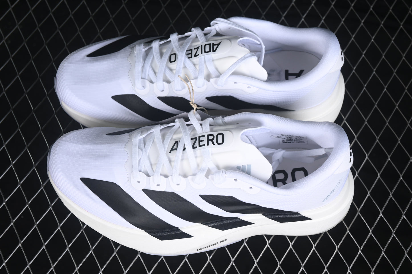 Adizero EVO SL Cloud White Core Black Dash Grey