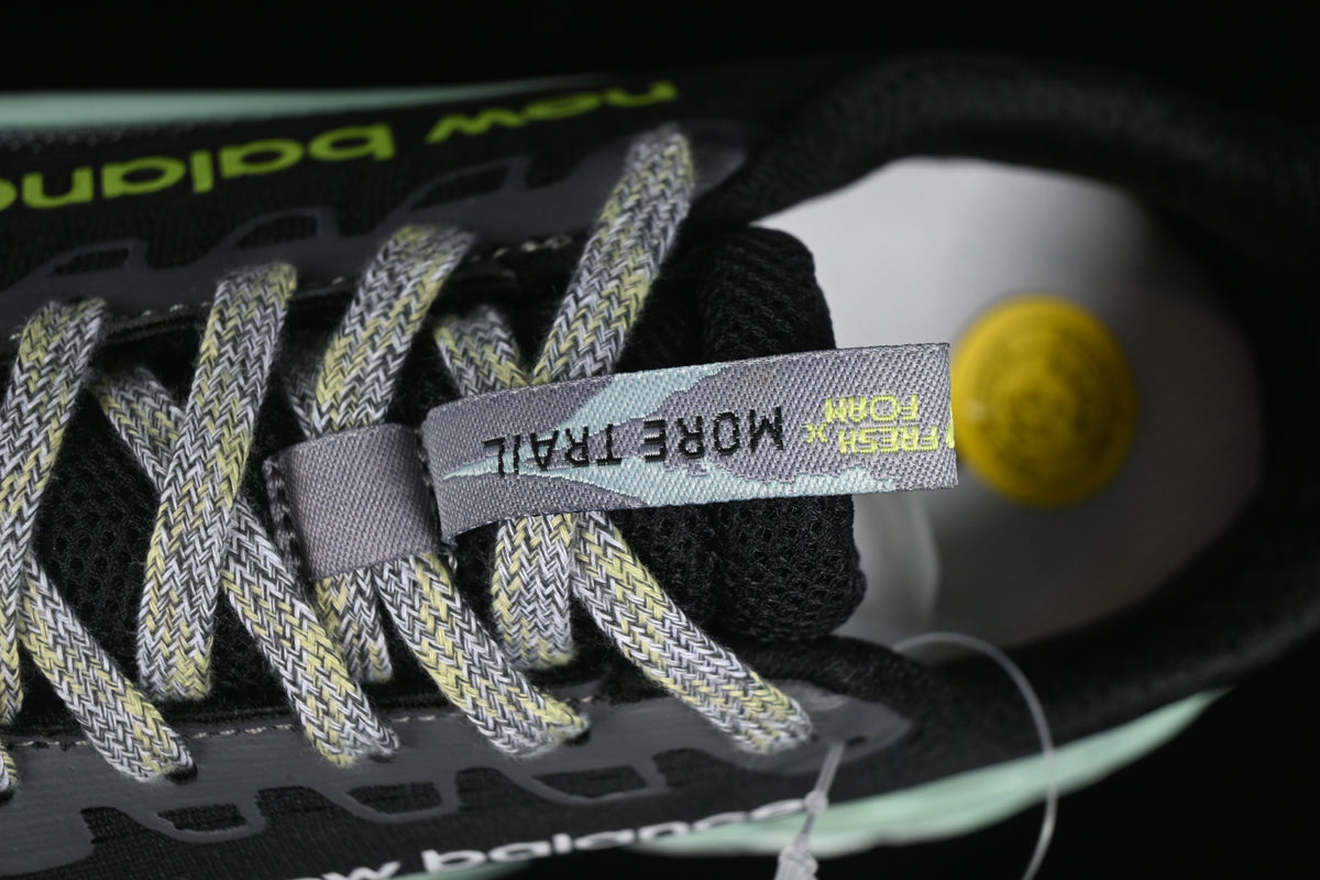 New Balance-Fresh Foam X More Trail v3 2E-Wide 'Black Grey Green'