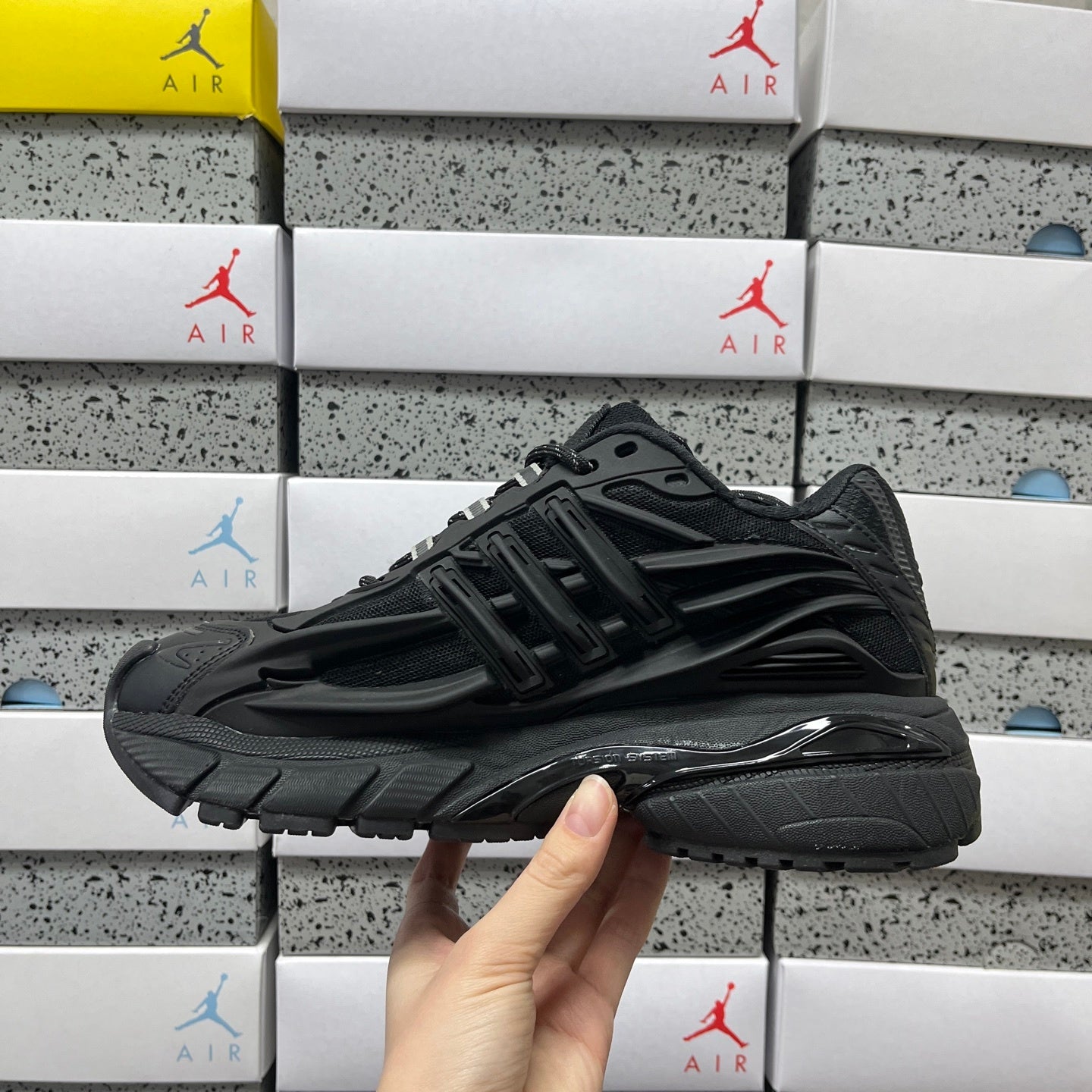 Adistar Jellyfish Triple Black x Pharrell Williams