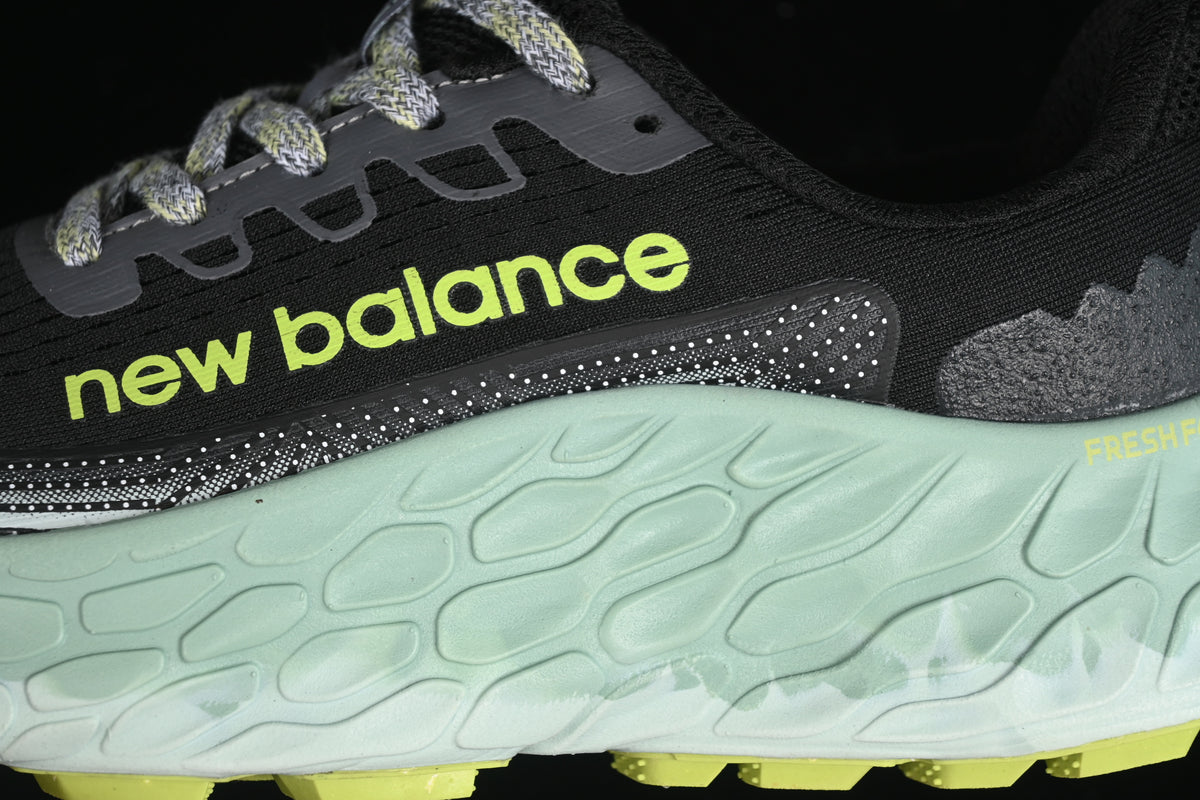 New Balance-Fresh Foam X More Trail v3 2E-Wide 'Black Grey Green'