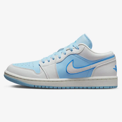Air jordan 1 low ice blue reverse