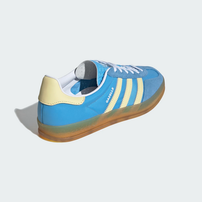 Gazelle indoor semi blue burst almost yellow