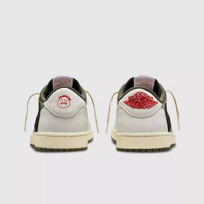 Air jordan 1 low travis scott medium olive