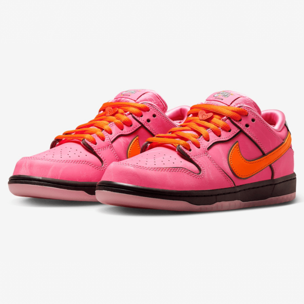 Dunk low sb meninas super poderosas florzinho
