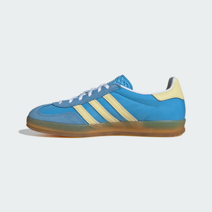 Gazelle indoor semi blue burst almost yellow