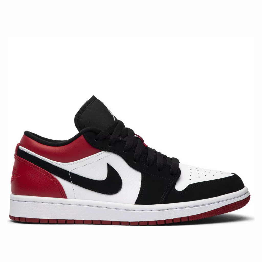 Air jordan 1 low black toe 2019