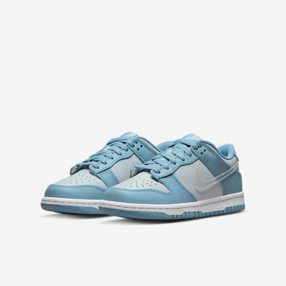 Dunk low clear blue swoosh