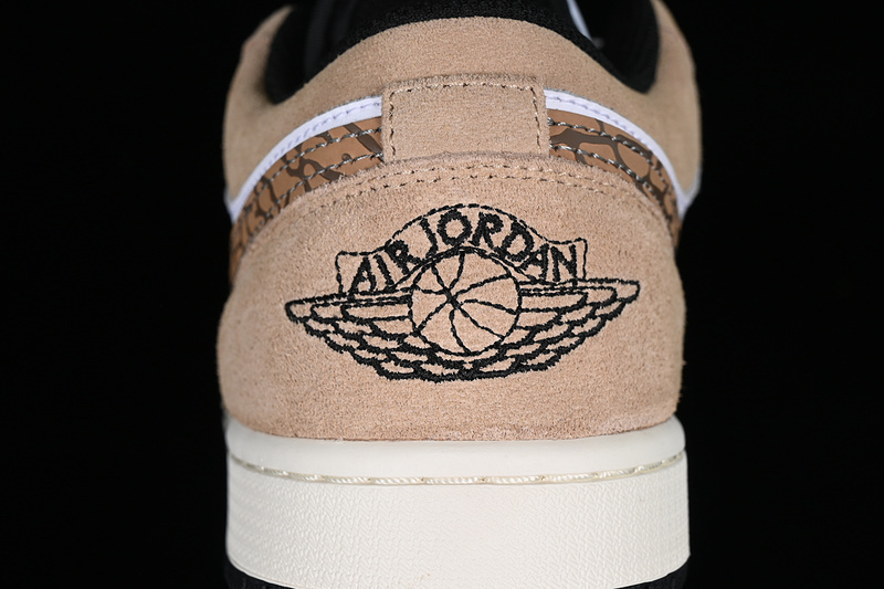 Air jordan 1 low brown elephant