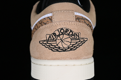 Air jordan 1 low brown elephant