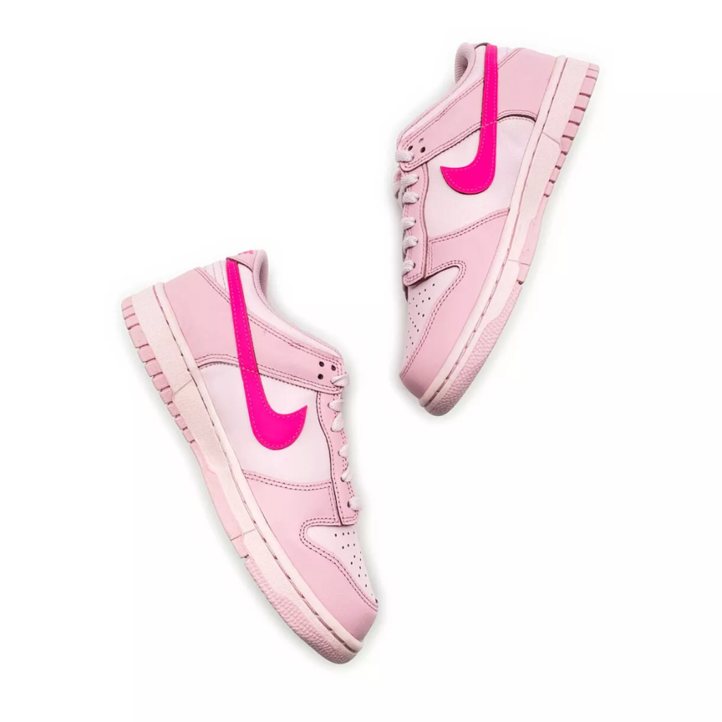 Dunk low triple pink