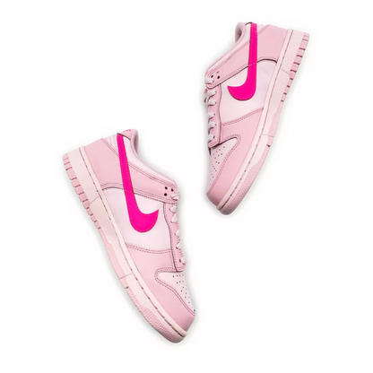 Dunk low triple pink