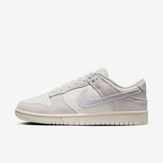 Dunk low iridescent swoosh