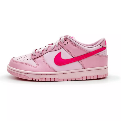 Dunk low triple pink
