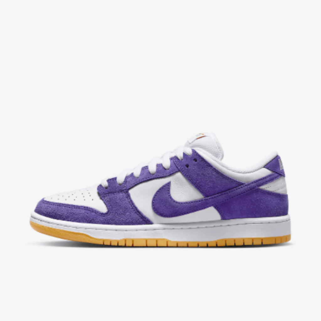 Dunk low sb orange label court purple