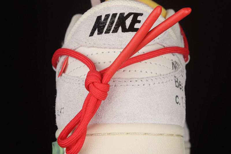 Dunk low x off white lot 33 of 50