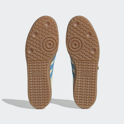 Samba sporty and rich cream white and blue rush