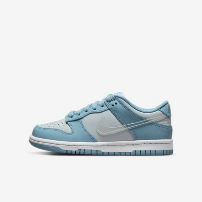 Dunk low clear blue swoosh