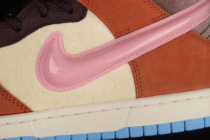 Dunk mid chocolate milk x social status