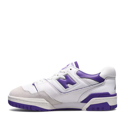 New balance 550 white and purple