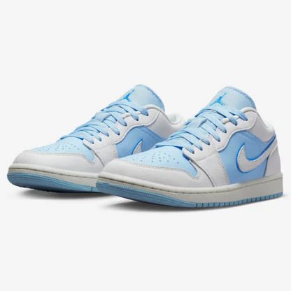 Air jordan 1 low ice blue reverse