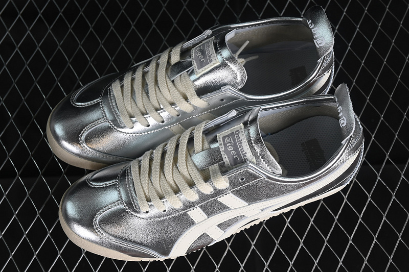 Asics onitsuka tiger mexico 66 silver pronta entrega