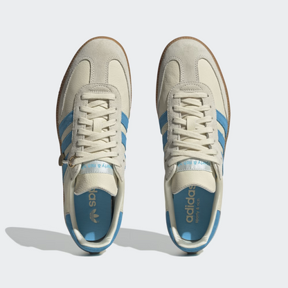Samba sporty and rich cream white and blue rush