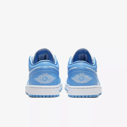 Air jordan 1 low north carolina blue