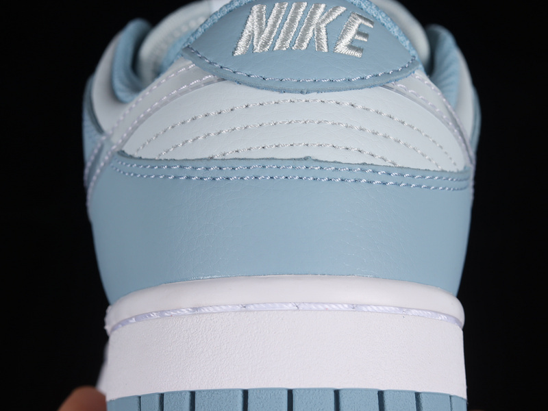 Dunk low clear blue swoosh