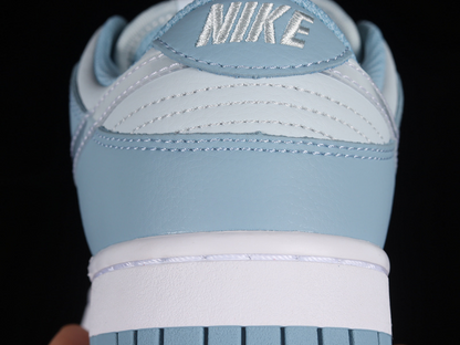 Dunk low clear blue swoosh