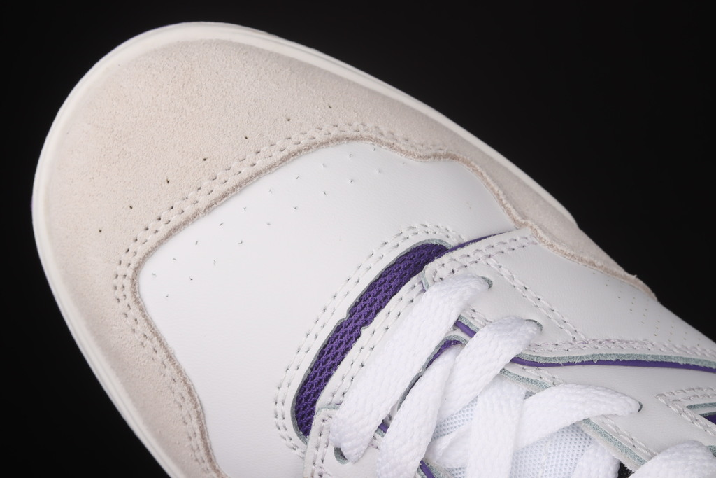 New balance 550 white and purple