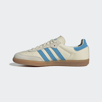 Samba sporty and rich cream white and blue rush