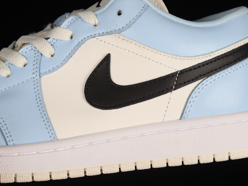 Air jordan 1 low ice blue black