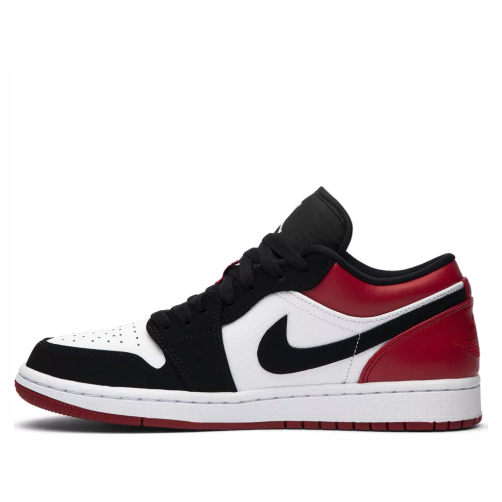 Air jordan 1 low black toe 2019
