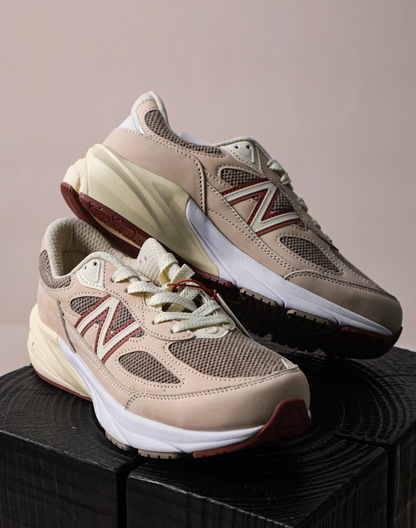 New balance 990v6 made in usa raw cashew x loro piana