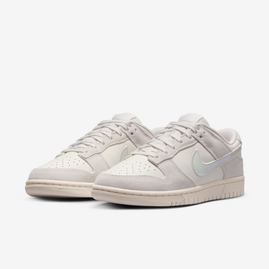 Dunk low iridescent swoosh