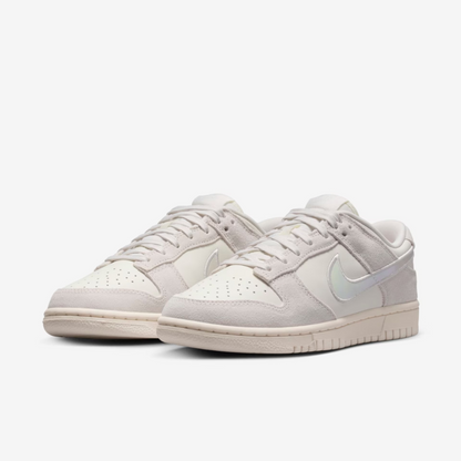Dunk low iridescent swoosh