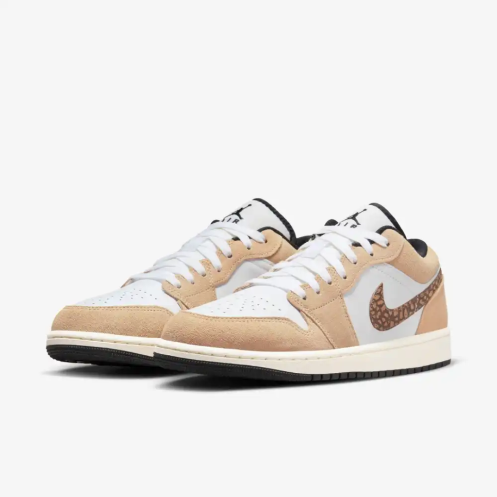 Air jordan 1 low brown elephant