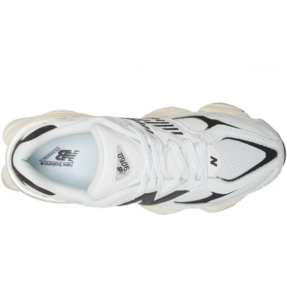 New balance 9060 white and black