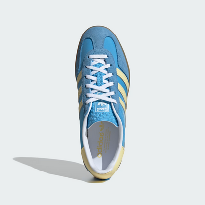 Gazelle indoor semi blue burst almost yellow