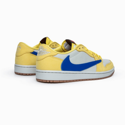 Air jordan 1 low canary travis scott