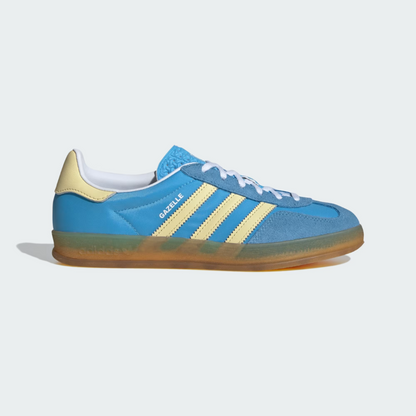 Gazelle indoor semi blue burst almost yellow