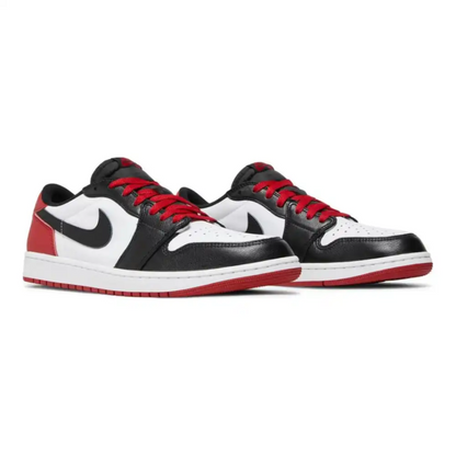 Air jordan 1 low black toe 2023