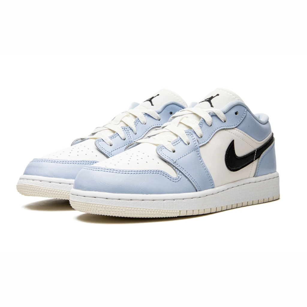 Air jordan 1 low ice blue black