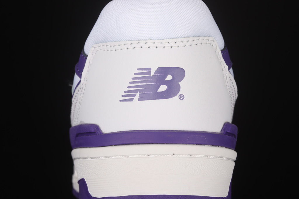 New balance 550 white and purple