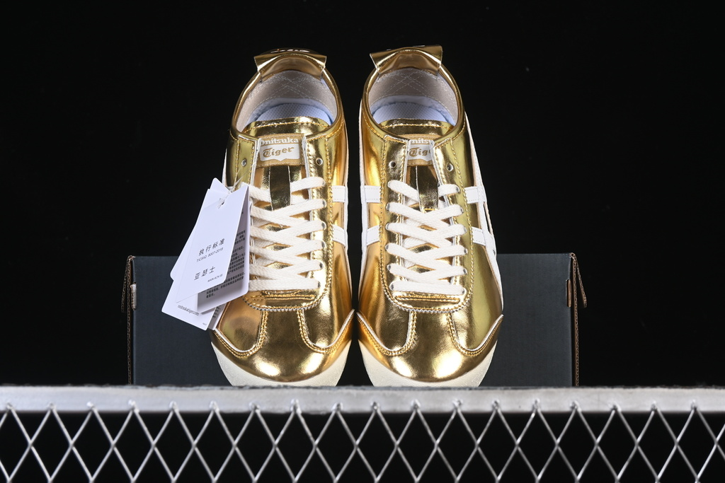 Asics onitsuka tiger mexico 66 gold white