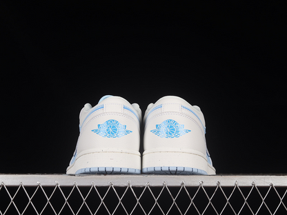 Air jordan 1 low ice blue reverse