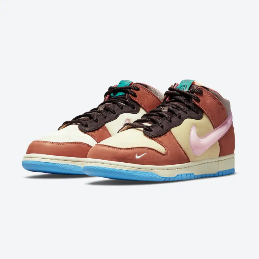 Dunk mid chocolate milk x social status